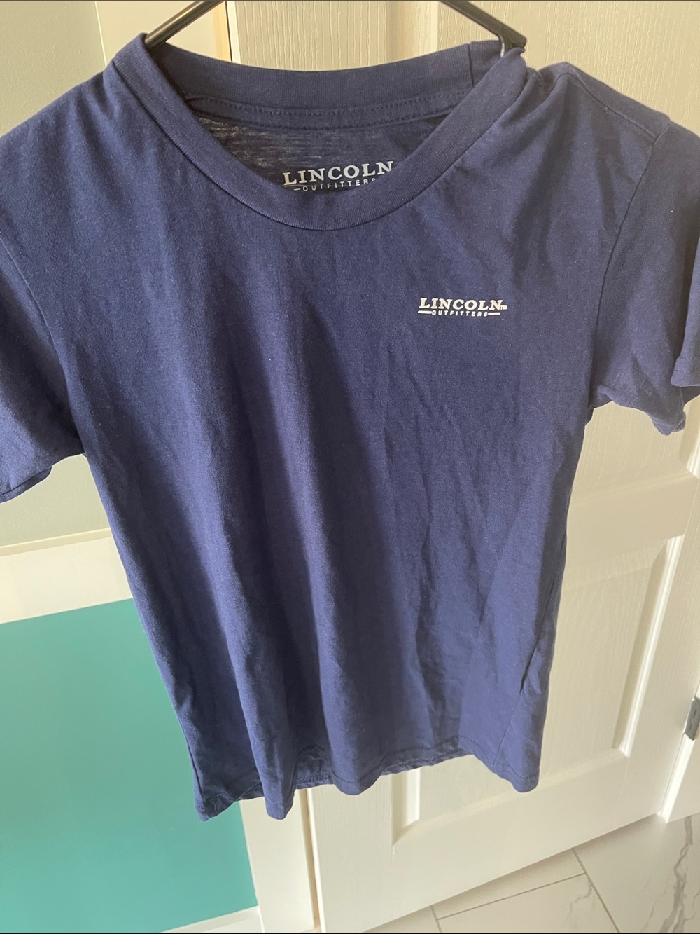 Lincoln Outfitters Kids Navy Short-Sleeve Tee